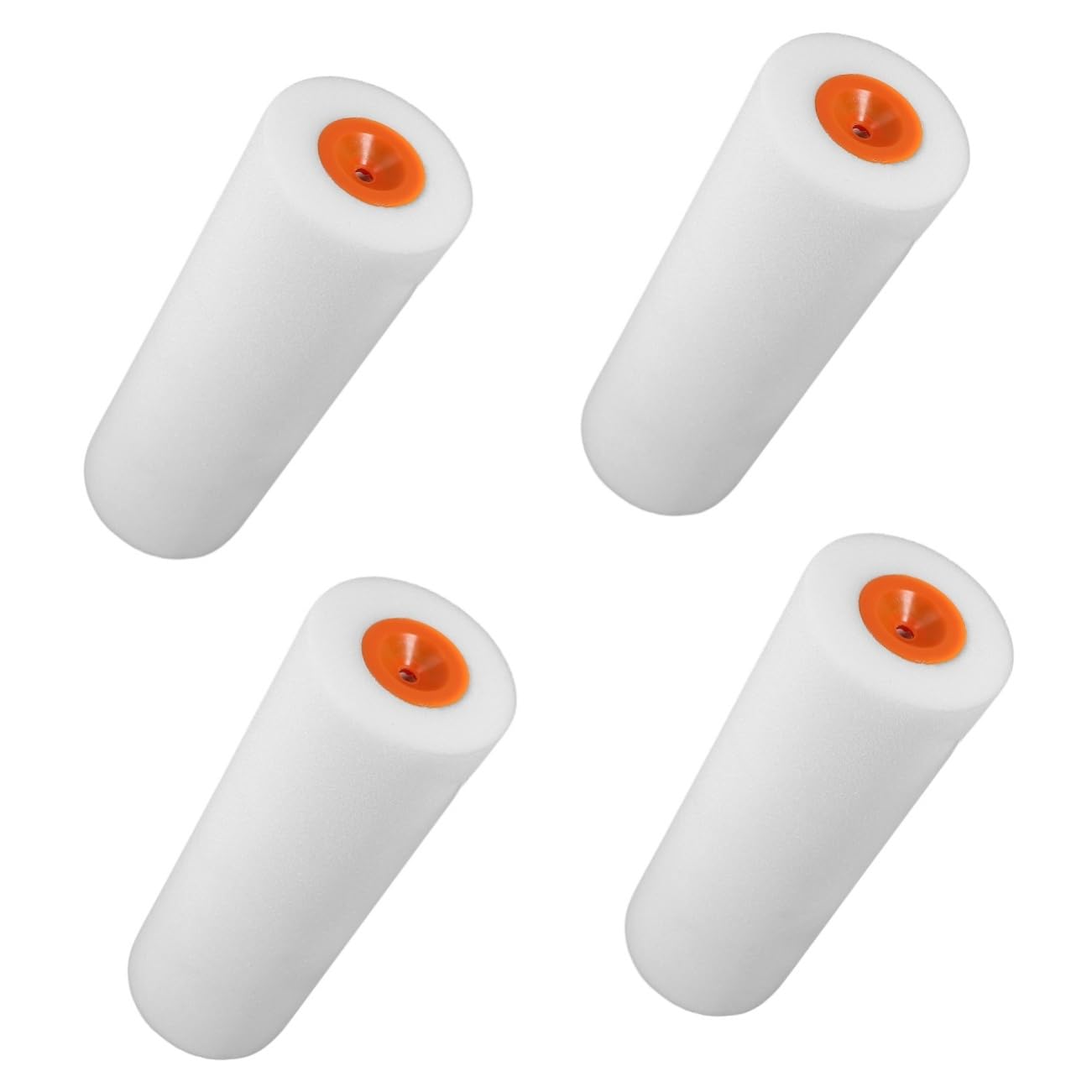 UKCOCO 4pezzi Per Pittura Murale Con Manico Ergonomico Strumento Compatto Per Finiture Precise Angoli e Piccole Aree Compatibile Con Vernici Base Di Olio