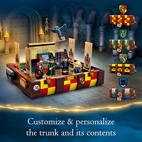 Harry Potter Hogwarts Magical Trunk 76399 Building Kit; Cool, Collectible Toy Featuring Popular Character Minifigures from The Harry Potter Movies; Great Gift for Kids Aged 8+ (603 Pieces) - Lego - Immagine 4
