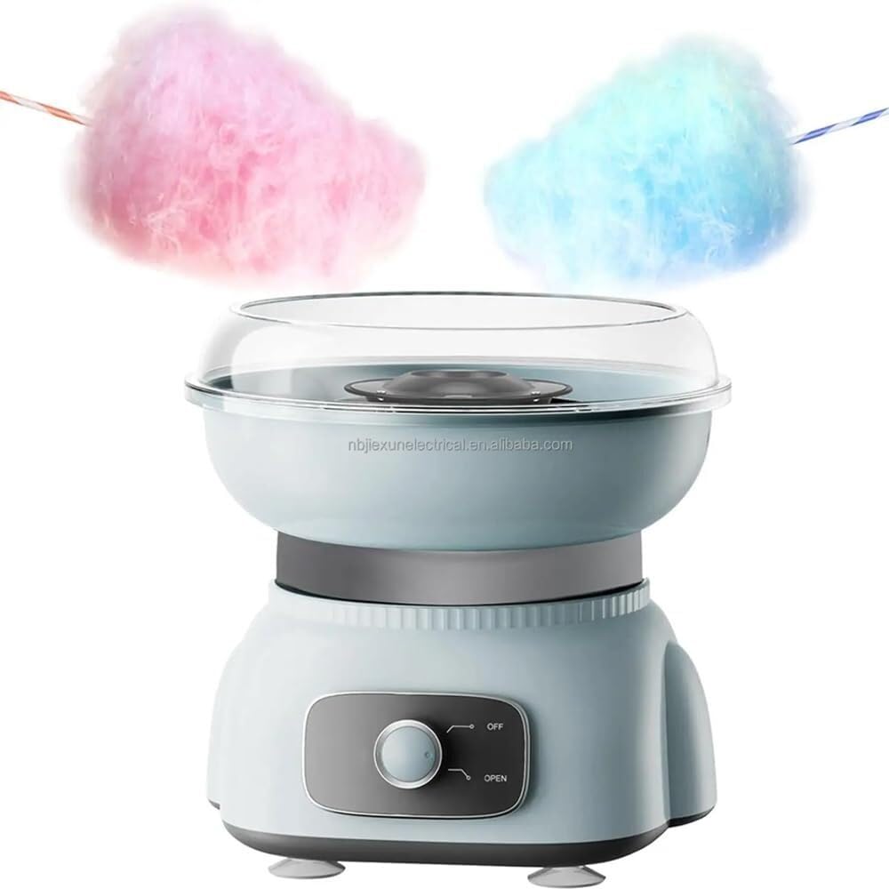Household DIY Cotton Candy Machine, Small Retro Vintage Candy Machine, Electric Automatic Support Various Sugar Sources,Three Second Production