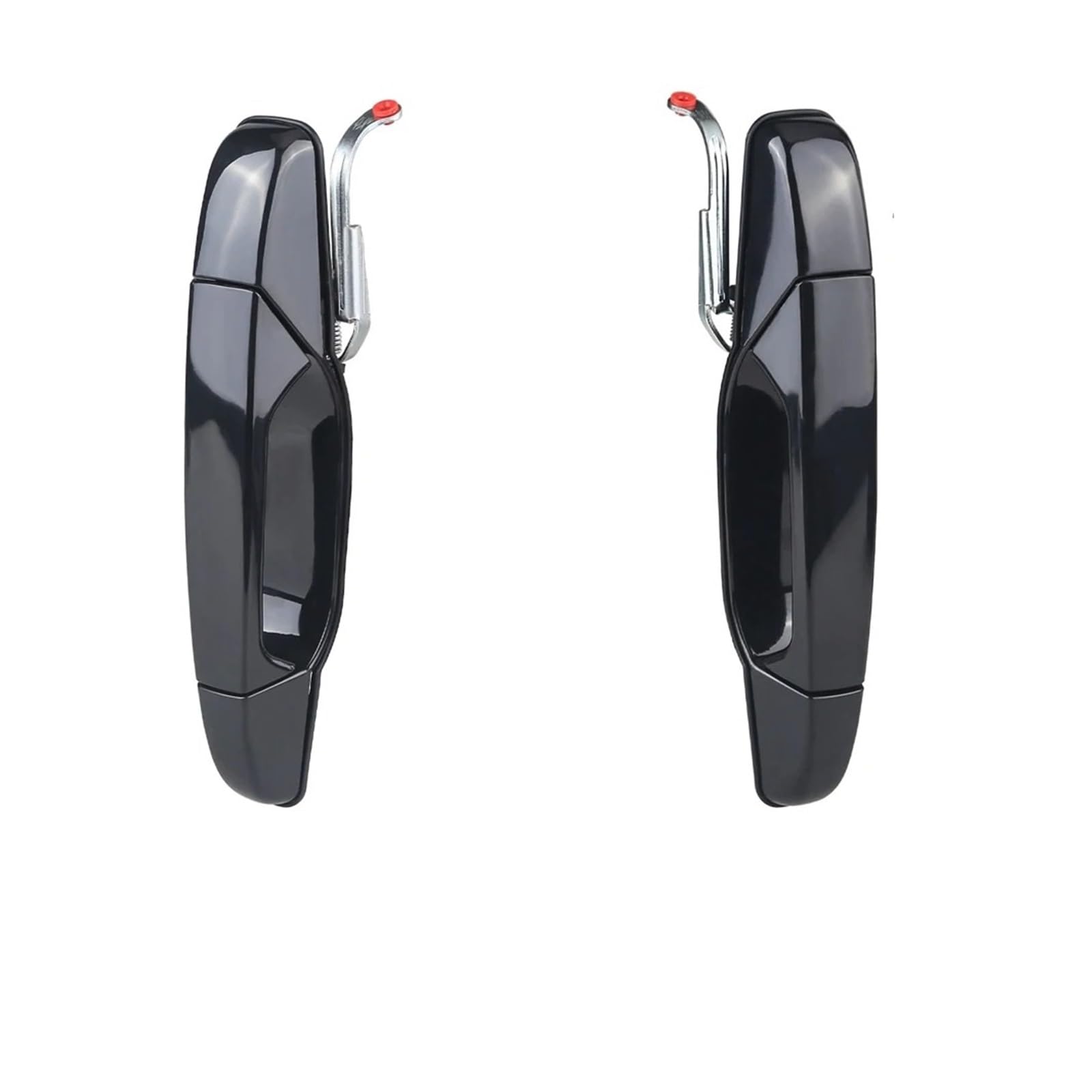 Ropaix Side Exterior Door Handle for Chevrolet for Silverado for Tahoe for Suburban Outside Door Handle 20828237(Black Rear Side)