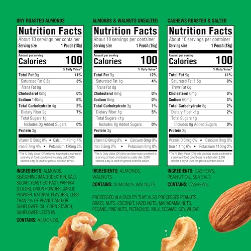 image for Emerald Nuts Mixed Nuts Variety Pack 18ct (1-Pack) , 100-Calorie Indiv