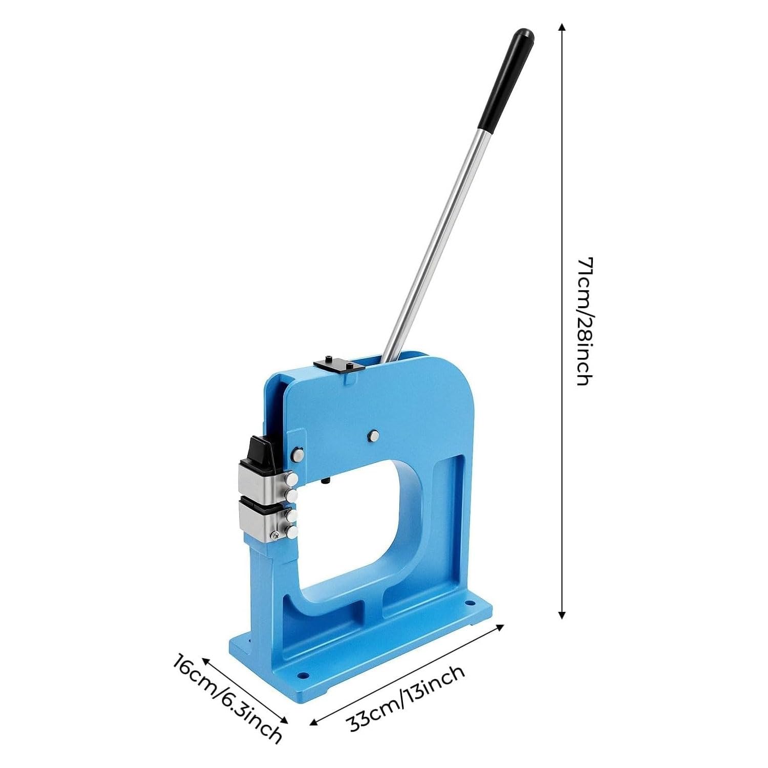 Écarteur manuel en métal de 1,5 mm pour fer, laiton, cuivre, aluminium, acier, fer forgé