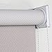 YEQIN Roller and Roman Shade Blind Beaded Chain Cord，White Plastic Roller Blind Chain Repair，Roller Curtain Bead Rope,Blind Beaded Cord for Roller Blind Fitting(10 Yards)