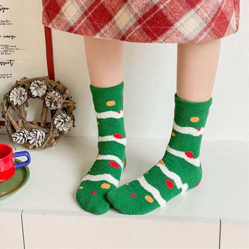 Christmas Gifts Stocking Stuffers for Women Girls Fuzzy Socks Fluff𝐲 Unisex Cold Weather Socks Xmas Gifts2