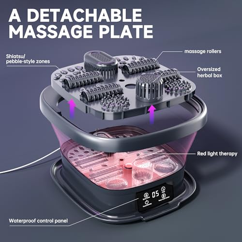 50% Off FTSAONG Collapsible Foot Spa with Heat - Image 6