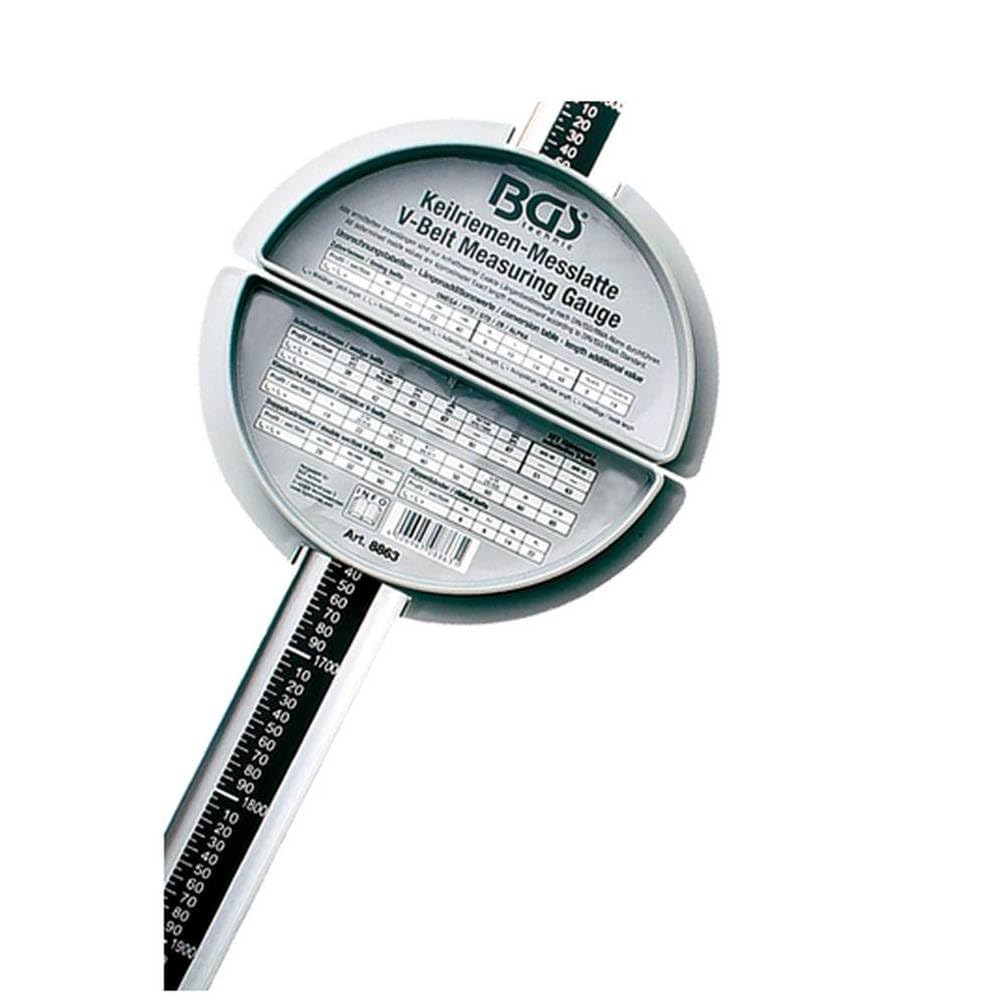 Medidor de correas – 126,5 cm x 18 mm x 6 mm – Precisión y robustez – Medición fácil y fiable – D-Work