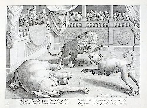 Poster toile Paul chasse les mauvais esprits à Éphèse Claes Jansz Visscher 50x70cm sans cadre