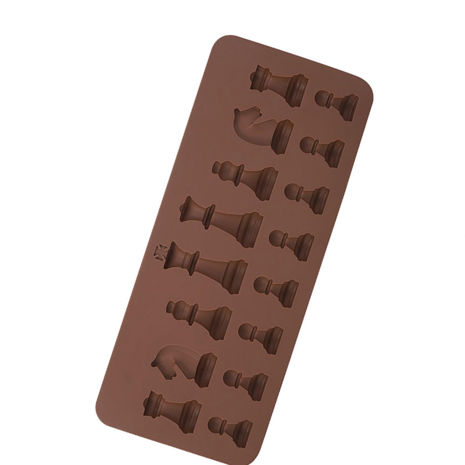 Cocoarm Forma na tabliczkę Czekolady Silikonowa Forma na Cukierki Silikon Spożywczy 8 X 3,3 Cala Odporny Ciepło Od 40 do 446F Nieprzywierający Wielokrotnego Użytku do Pieczenia Ciast Wyrób Cukierków
