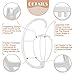 Dreamlover Wig Stand Hangers, 2 Sets