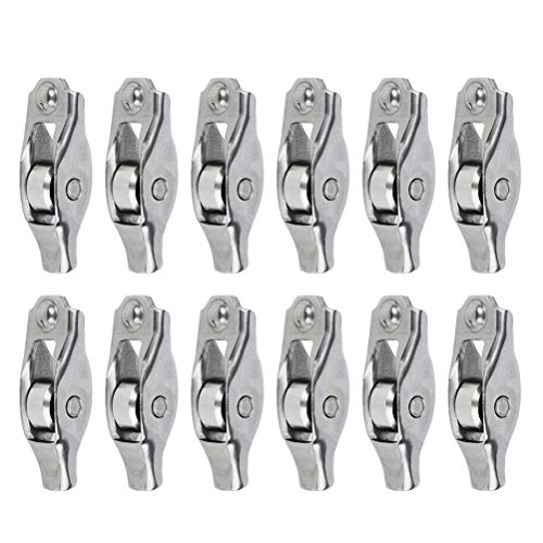INEEDUP 53020742AC Engine Valve Rocker Arm Kits Fit for 2007-2011 Dodge Nitro 2006-2010 Jeep Commander 2002-2010 Dodge Ram 1500 2004-2010 Dodge Dakota Rocker Arm Set of 12
