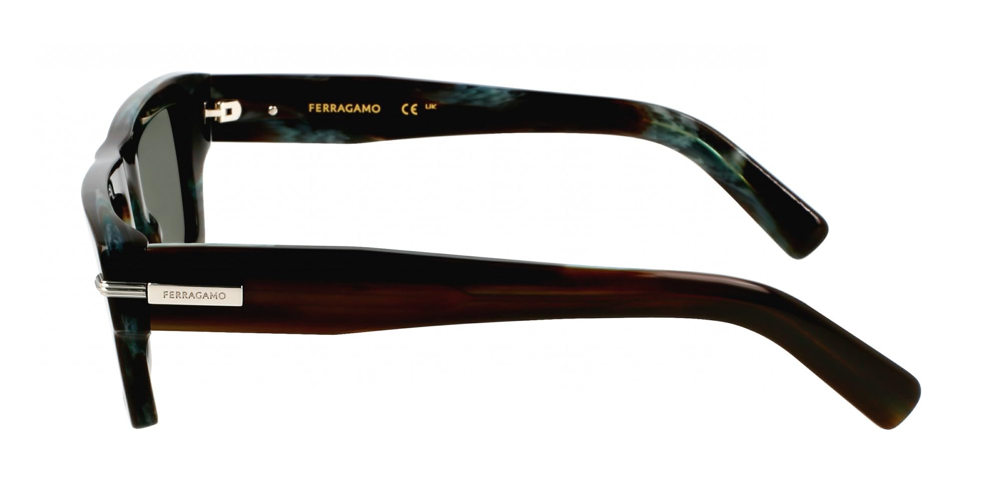 GAFAS FERRAGAMO - SF2034S C: STRIPED KHAKI/EYE SIZE: 50 BRIDGE: 22 HORIZONTAL MEASUREMENT: 50 VERTICAL MEASUREMENT: 35 Cura della persona e salute