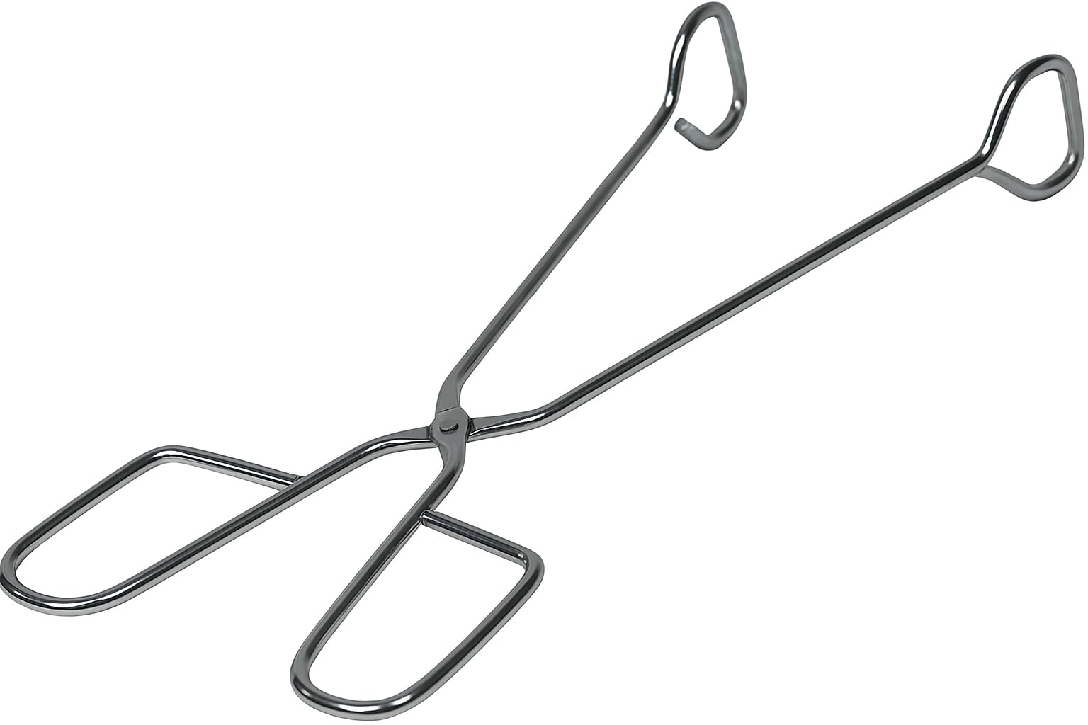 Pince à barbecue en acier inoxydable 31 cm – Pince anti-rouille, résistante à la chaleur, idéale pour barbecue, cuisine et camping – Outil professionnel pour viande, légumes, saucisses et plus