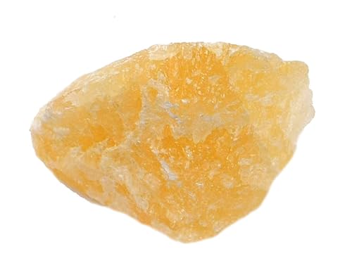 Calcita cruda, muestra mineral - Aprox. 1" - Geólogo seleccionado y procesado a mano - Ideal para aulas de ciencia - Eisco Labs