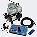 Produktbild Wiltec Einsteiger Airbrush Kompressor Set AS189 mit 1 Airbrushpistole und umfangreichem Zubehör