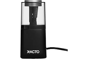 Xacto Electric Pencil Sharpener, Black - Powerhouse Sharpener