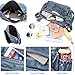 LassZone Soft Leather Handbags for Women Multi-pocket Crossbody Bag Waterproof Shoulder Bag Ladies Satchel Casual Messenger Bags