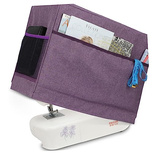 Housse de machine à coudre Gadpiparty avec poche de rangement pour accessoires