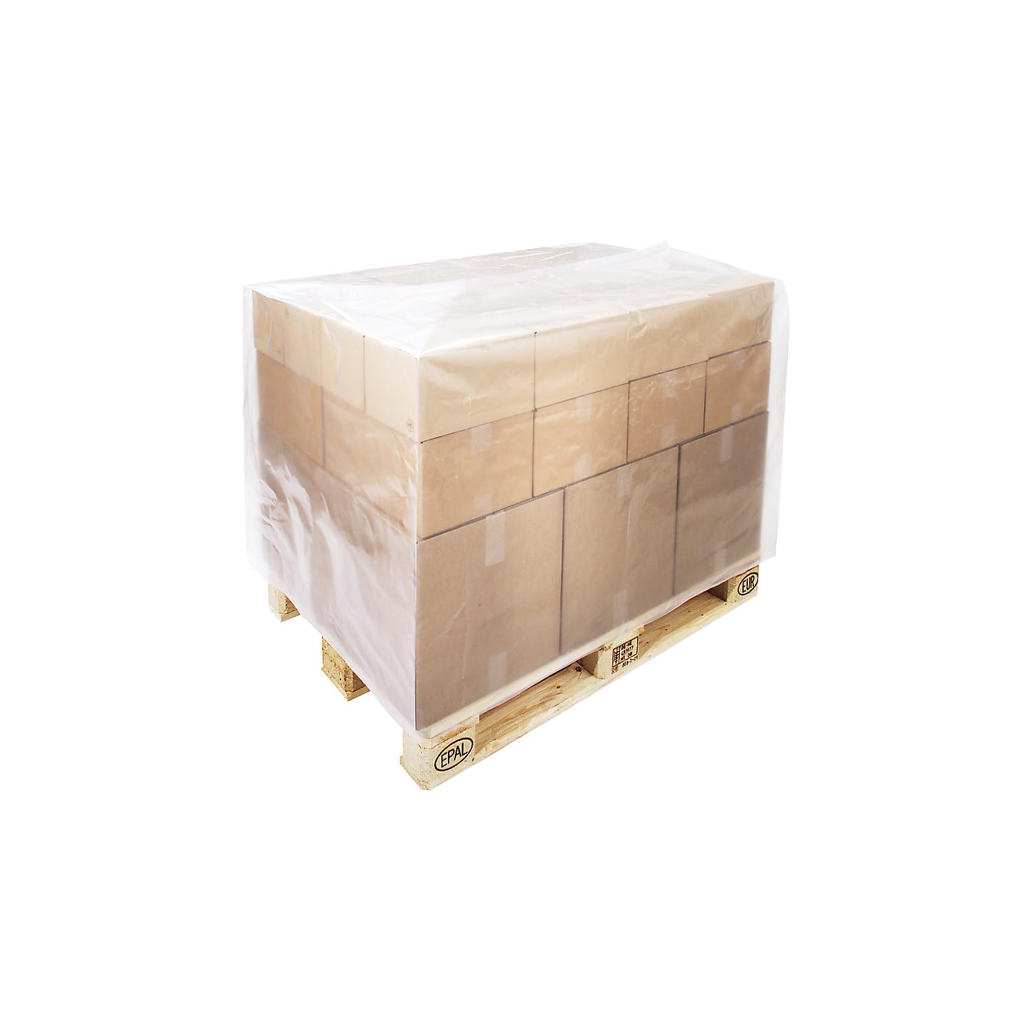 ratioform | Abdeckhaube | für Industriepalette | VE 10 Stk | LxBxH 1250 x 1050 x 1500 mm | Farbe Transparent