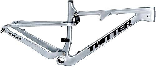 27.5ER 29ER - Marco de bicicleta de montaña de carbono de 4.724 in, marco de viaje de 5.827 x 0.472 in, eje pasante con eje pasante con eje central