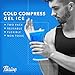 Reusable Gel Ice Cold Pack Compress - (2 Pack) - Reusable Vinyl Provides Instant Pain Relief, Rehabilitation and Therapy from Injuries