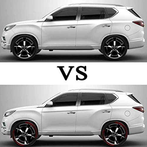 Autoband sticker,Auto wiel 3D belettering stickers - Gepersonaliseerde 3D-overdrukplaatjes voor bandenwiel, DIY… - Image 8