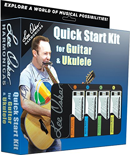 Lee Oskar Quick Start - Kit de 4 armónicas