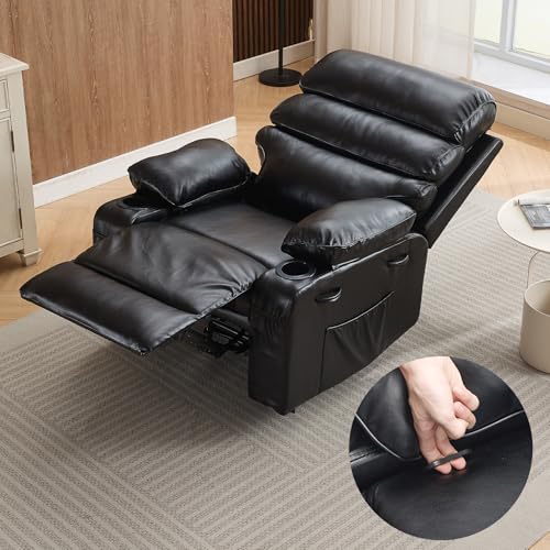 Sillón Plegable Ergonómico Negro miniatura 7