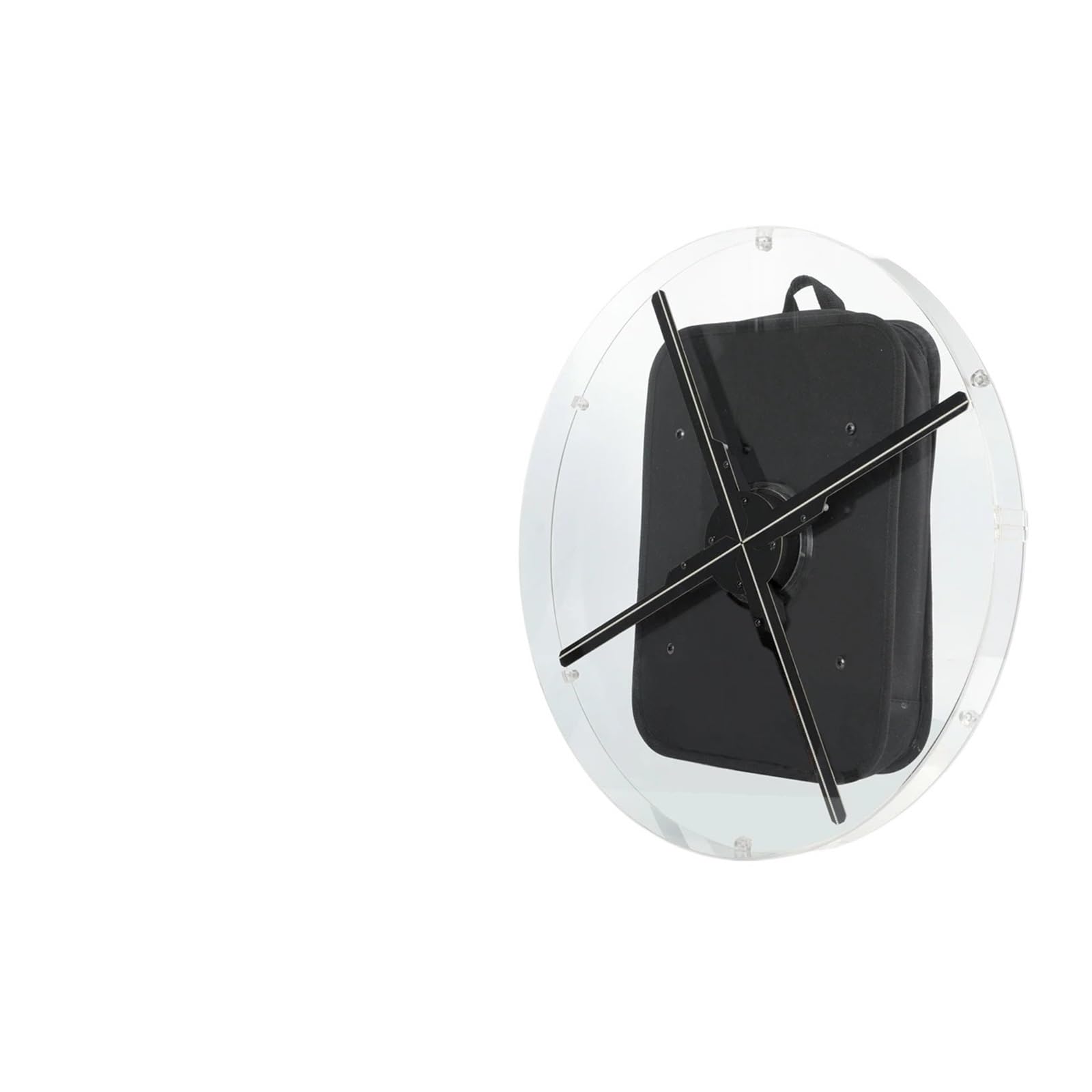 52CM Portable Backpack Hologram Projector LED 3D Led Holographic Fan For Christmas Event Shopping Mall Party Adverti for Shop Bar