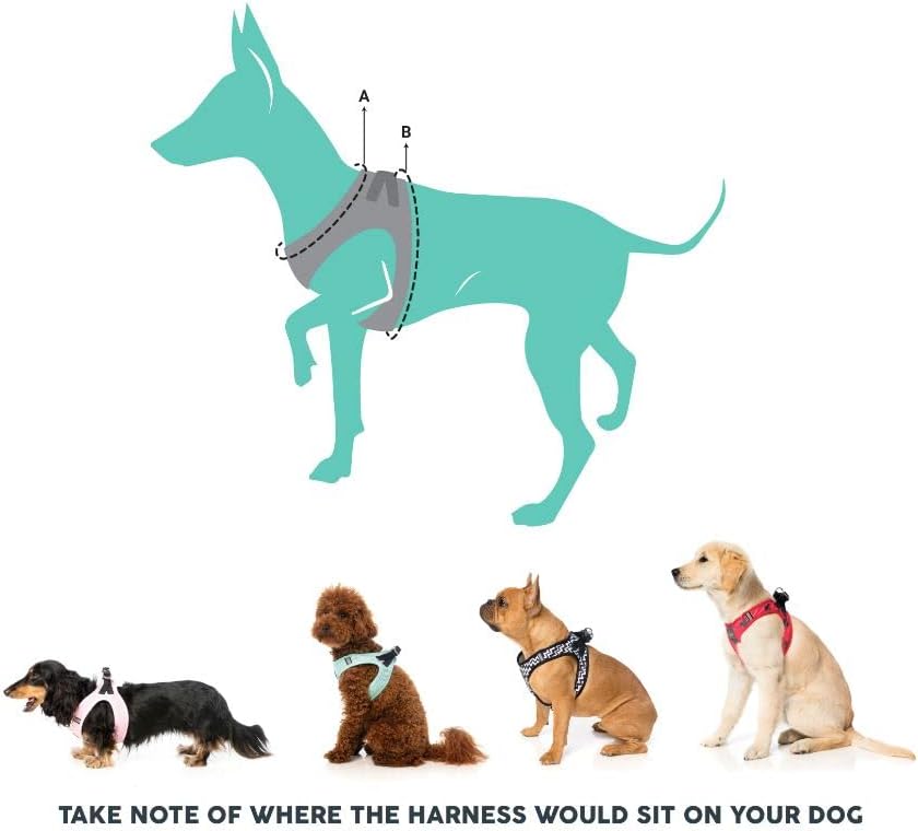 Miniatura 5 de FuzzYard Swat Black - Arnés para perros (extra pequeño)