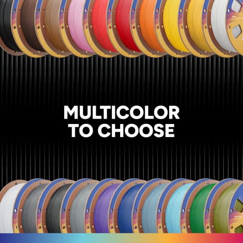 Image of OVERTURE 4KG Bundle High Speed PLA Filament 1.75mm, Neatly Wound 3D Printer Filament 4 Pack 1kg Spool (2.2lbs) Rapid PLA, Fit Most FDM 3D Printers (Black+White+Red+Green)