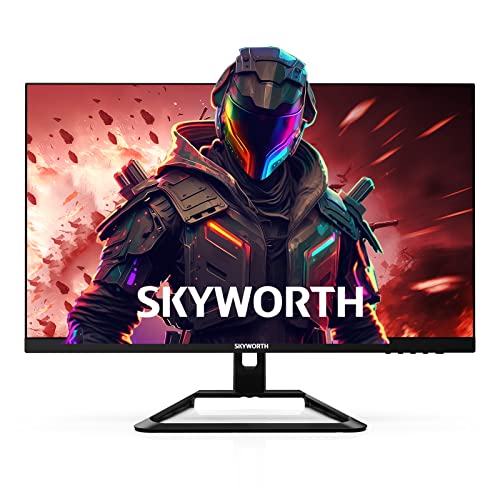 Skyworth 24 Inch 144Hz Gaming Monitor, Full Hd 1920 X 1080P 95% Srgb 8Bit 16.7M Fast-Ips Freesync Computer Monitor, Hdmi Dp Audioout Displayport, 100X100Mm Vesa Mount Monitor For Laptop Pc, 24G1H #TOP22