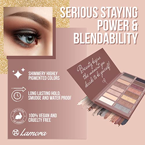 Lamora NATUREL_PALETTE Eyeshadow Palette Makeup thumb #2