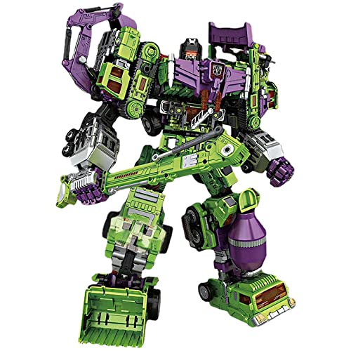 おもちゃ 変形ロボット NBK Devastator ロボット 重機合体ロボ 6体セット エンジニアリング車両モデル (A六体合体セット) おもちゃ 変形ロボット NBK Devastator ロボット 重機合体ロボ 6体セット エンジニアリング車両モデル (A六体合体セット)