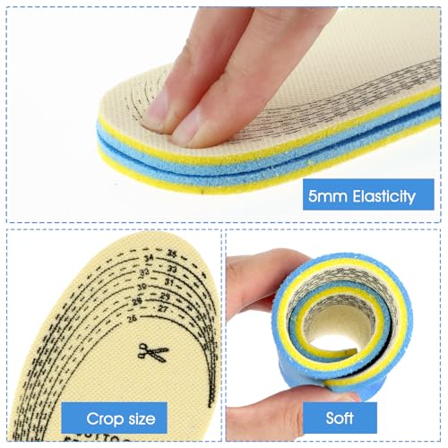 Plantillas para niños de espuma viscoelástica 2 pares miniatura 3