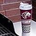 Rico Industries NCAA Southern Illinois Salukis Standard 24oz Personalized Tumbler W/Hinged Lid - Team Colored Travel Tumbler - Keeps Drinks Cold or Hot