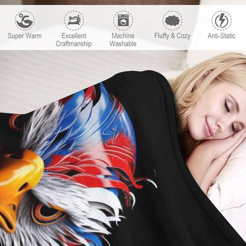 Manta de águila manta suave para sofá y cama textil funcional 4