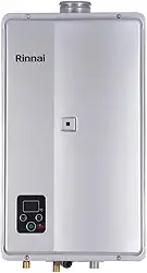 Rinnai E27-27 litros GN (Gás Natural) Prata - Aquecedor de Água a Gás Digital REU-E271 FEH