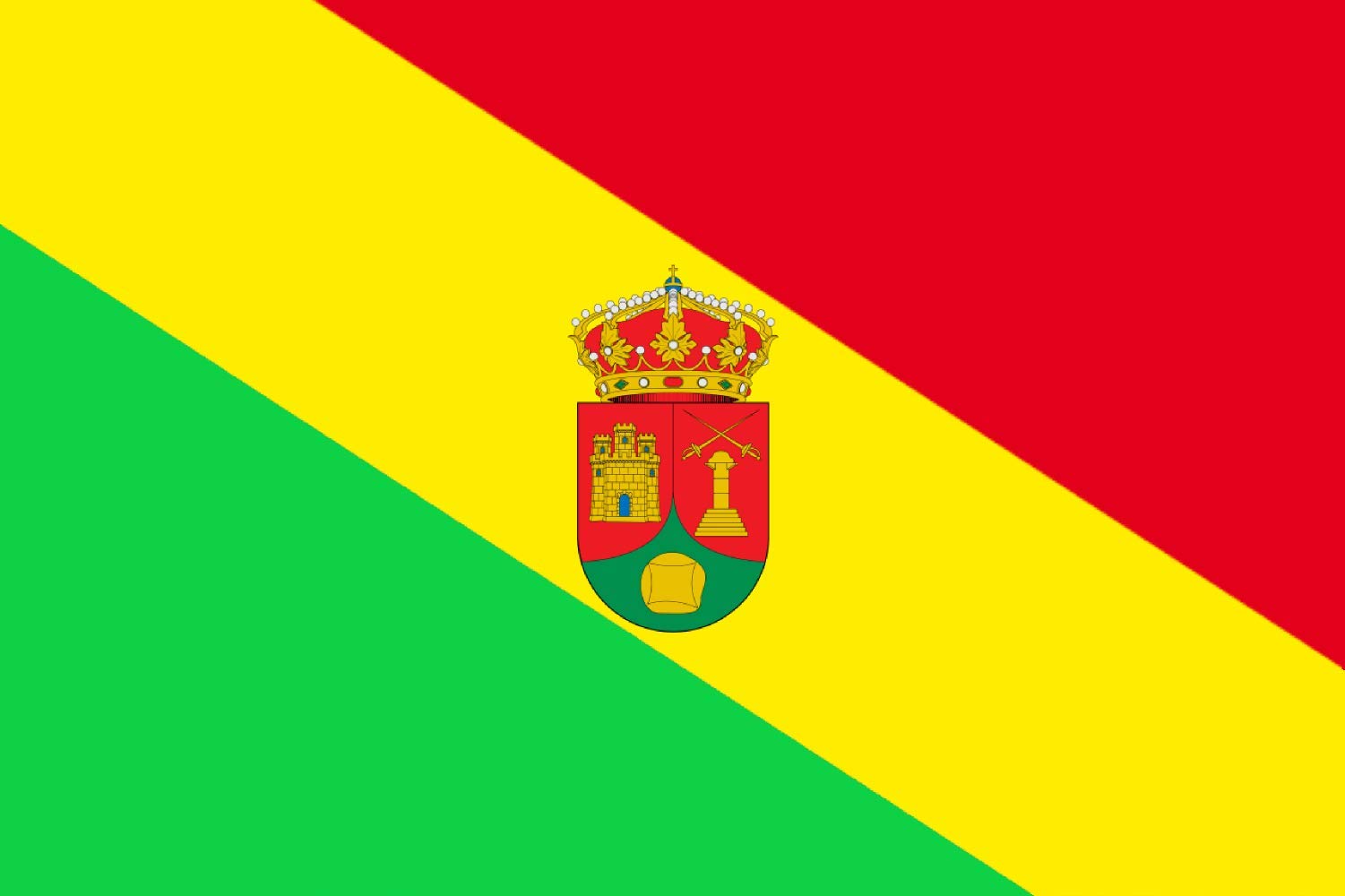 Drapeau de Cilleruelo de Abajo Burgos pour pavoiser votre jardin et vos façades