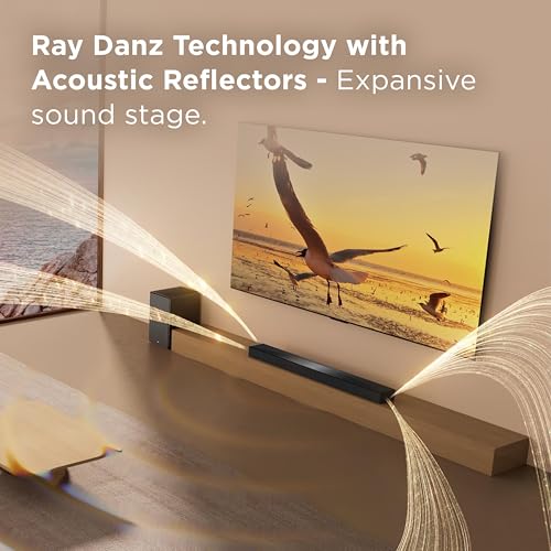 Image of TCL Q65H Q Class 5.1 Channel Sound Bar with Dolby Atmos, DTS:X, Ray Danz Technology, Wireless Subwoofer, Wireless Surround Speakers, and Bluetooth Music Streaming