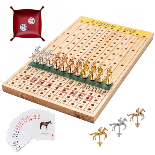 Juego de Mesa Horse Race Game Board para Adultos miniatura 1