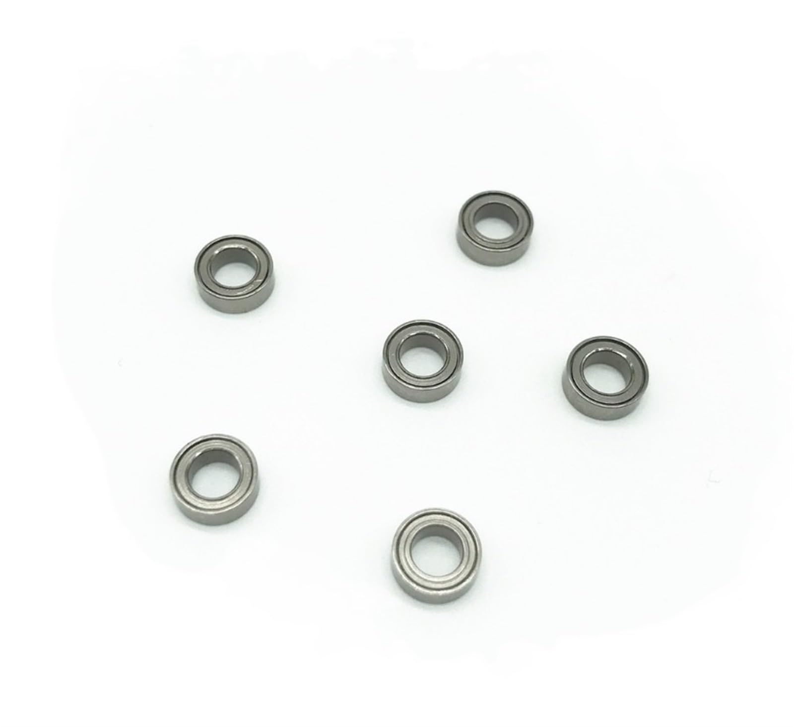 HYUJNAFZR Bimetal Seal Shield Micro deep Groove Bearing 10pcs MR74ZZ 4x7x2.5mm Deep Groove Ball Bearing Miniature Bearing