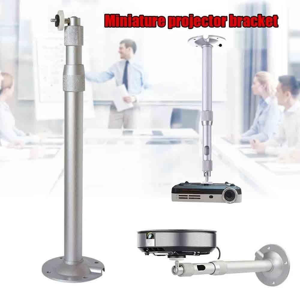 Soportes de proyector Mini proyector Soporte de Montaje en Pared Soporte de Techo Mini proyector DV Cámara Web de Seguridad Accesorios de proyector(Grande)