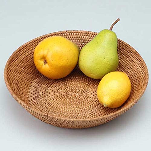 Amazon.co.jp: [ケユカ] KEYUCA アタ フルーツかご (Φ24×6cm アメ色