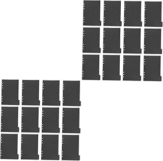 VILLCASE 30 Peças Separador De Índice Separador De Pasta De Página Divisórias Divisoras De Abas De Plástico Divisórias De Fichário Divisórias De Fichário Divisórias De Cartão De Índice Em