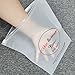 Custom Matte Zip Lock Bags,Personalized Plastic of Your Logo/Text Frosted Zipper Bags,Pack 50. Multiple Size Available