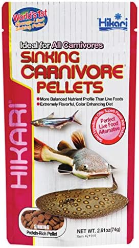 Hikari Sinking Carnivore Pellets for Pets, 2.61-Ounce
