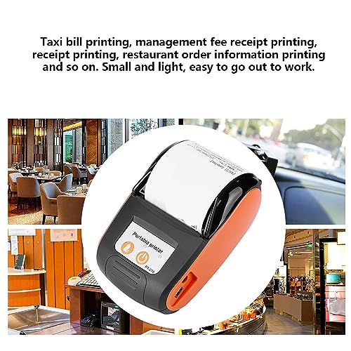 Bluetooth Thermodrucker 58mm Druckbreite Mobiler EU-Stecker