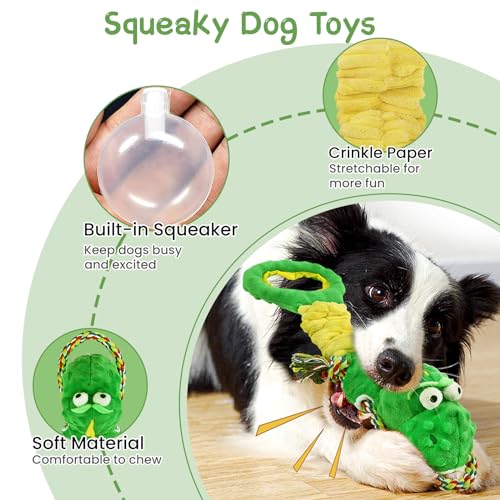 Yineya Squeaky Dog Toys For Large Dogs thumb #2
