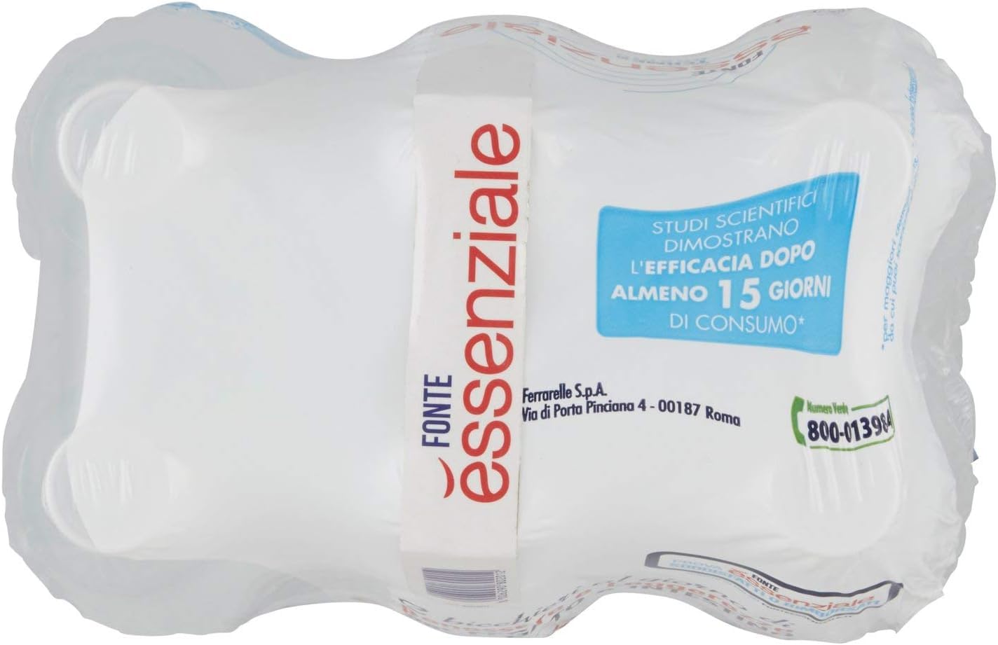 Italian Gourmet acqua minerale naturale, stilles Wasser aus Boario 24 x 1L | Per benessere quotidiano / für Trinkkur und leichte Routine, geeignet zu, Gesamtnettogewicht 24 L + Kostenlos Polpa 400g