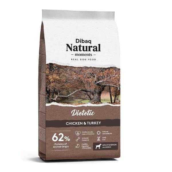 Dibaq Natural Moments DIETETIC (Complete Dry Food for Overweight Adult Dogs Older Than 7 Years) (15kg) (B09LYW9VW4) Amazon Price History, Amazon Price Tracker